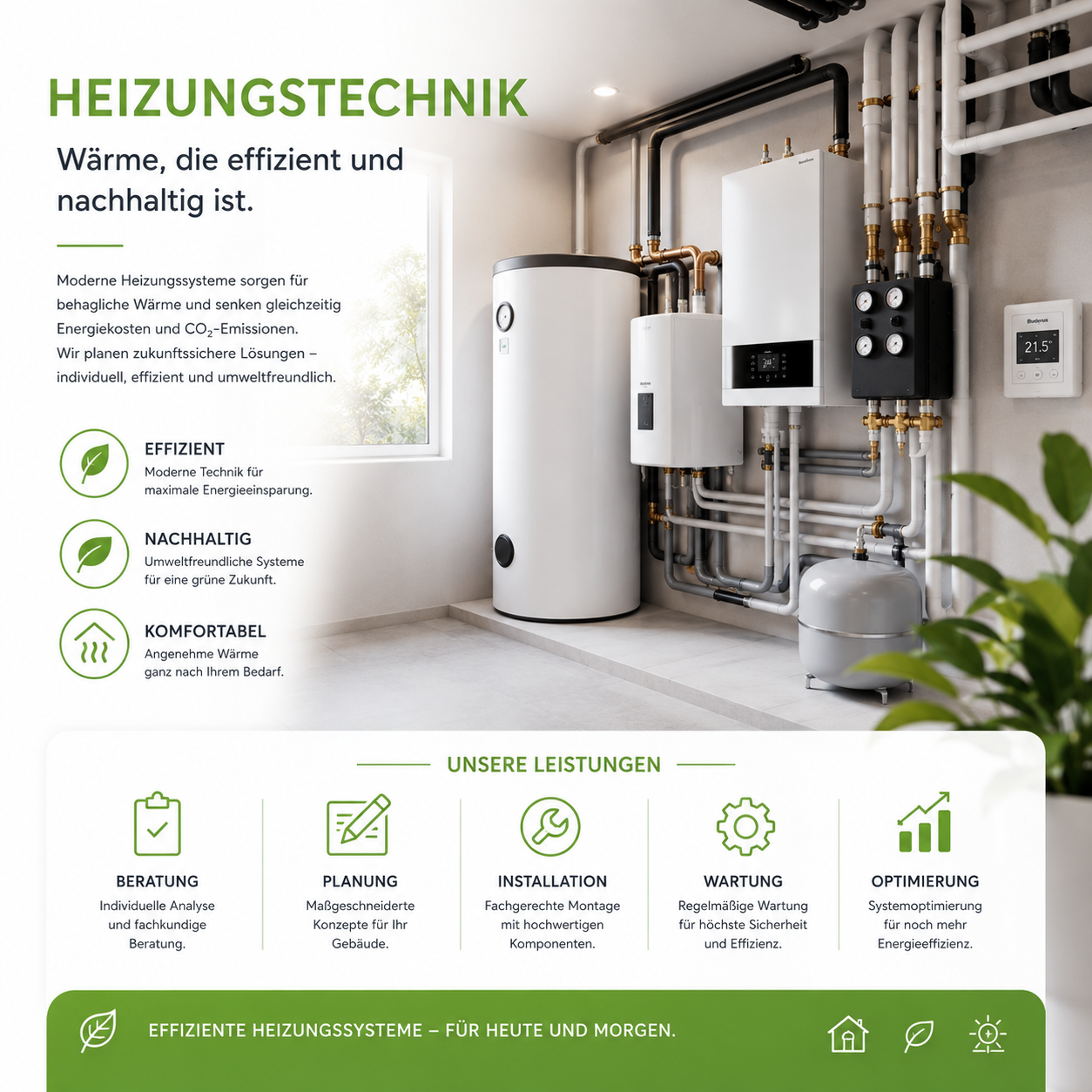 Heizungstechnik Gebäudetechnik
