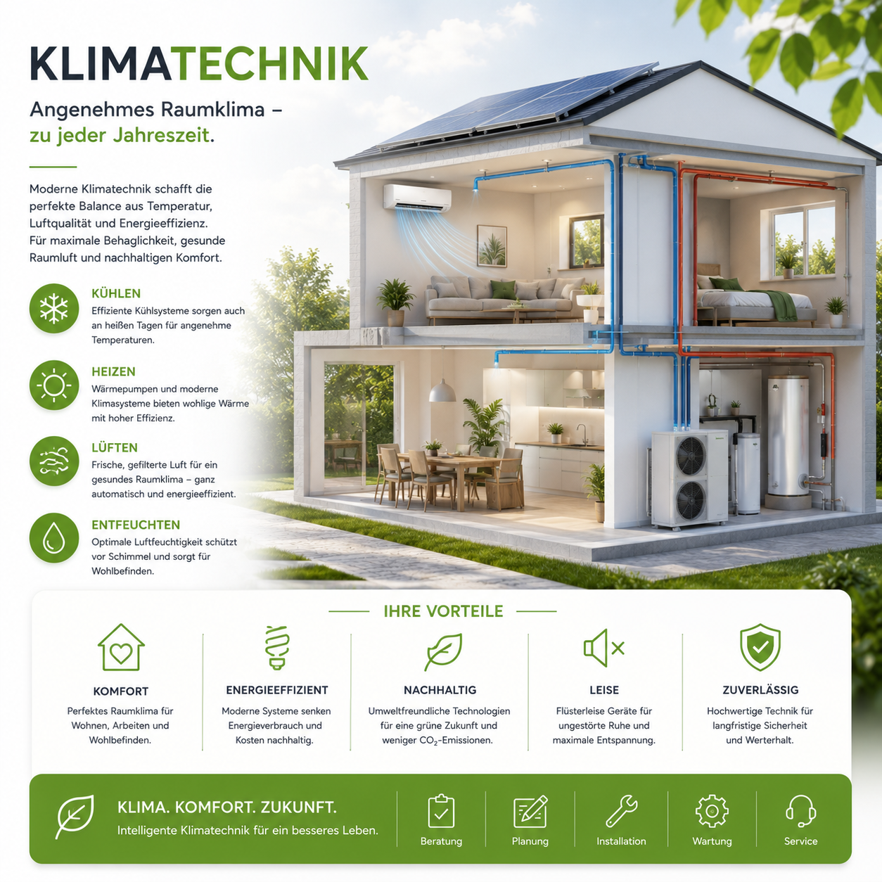 Klimatechnik Gebäudetechnik