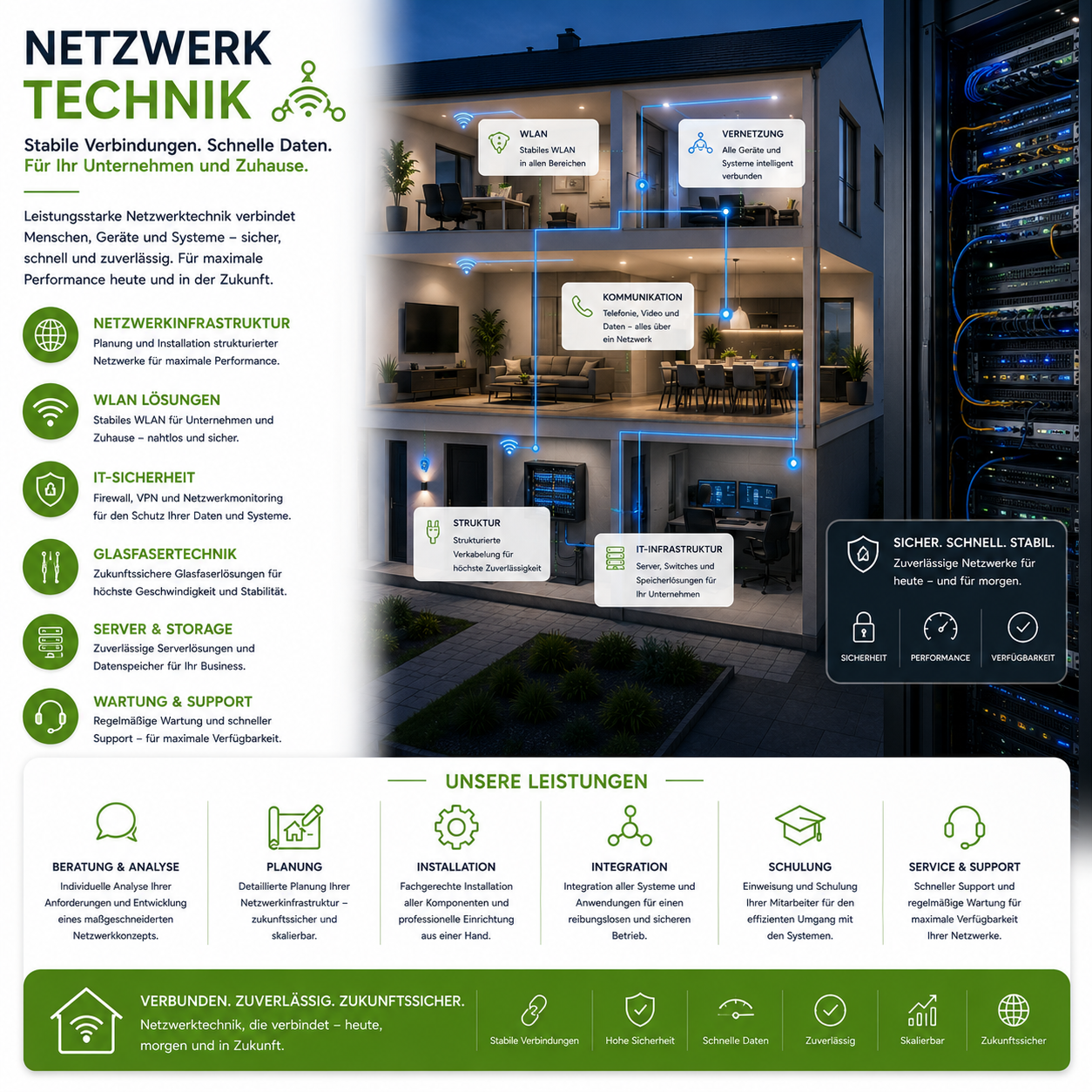 Netzwerktechnik Gebäudetechnik
